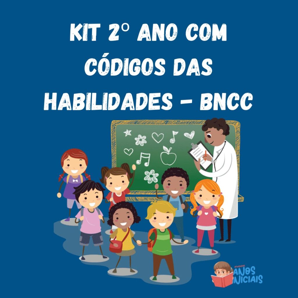 Kit 2 ano com códigos das habilidades - BNCC