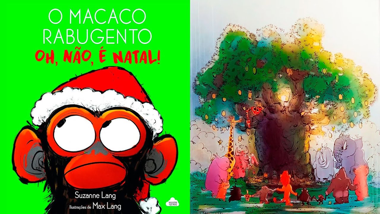 Historinha Infantil para dormir: O Macaco Rabugento – Oh, Não, é Natal!| Histórias em Português – PT